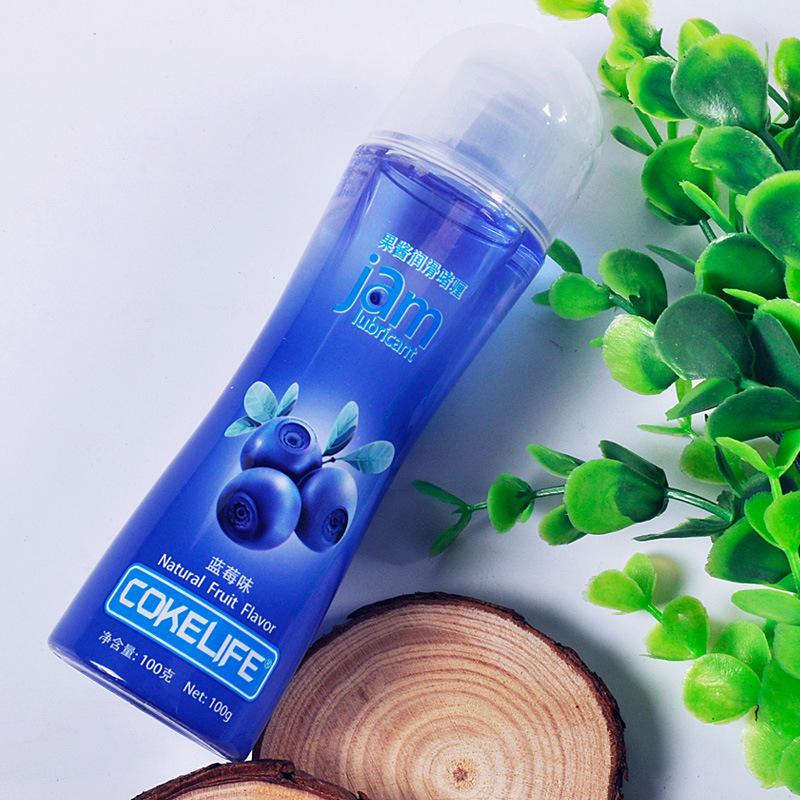 100г Съедобный фруктовый вкус Смазка для тела для улучшения секса пар на водной основе