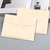 10pcs Blank Invitation Cards Candy Color Macaron Color Greeting Cards Packing Envelope  Postcard