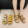 Fashion and Casual Thick-soled Cool Slippers, High-end Outer Wear, Summer New Beautiful, Go Out Versatile Sandals