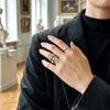 Elegant Masquerade Mask Ring Minimalist Stacked Ring Unique Venus Crown Ring  Special Occasion