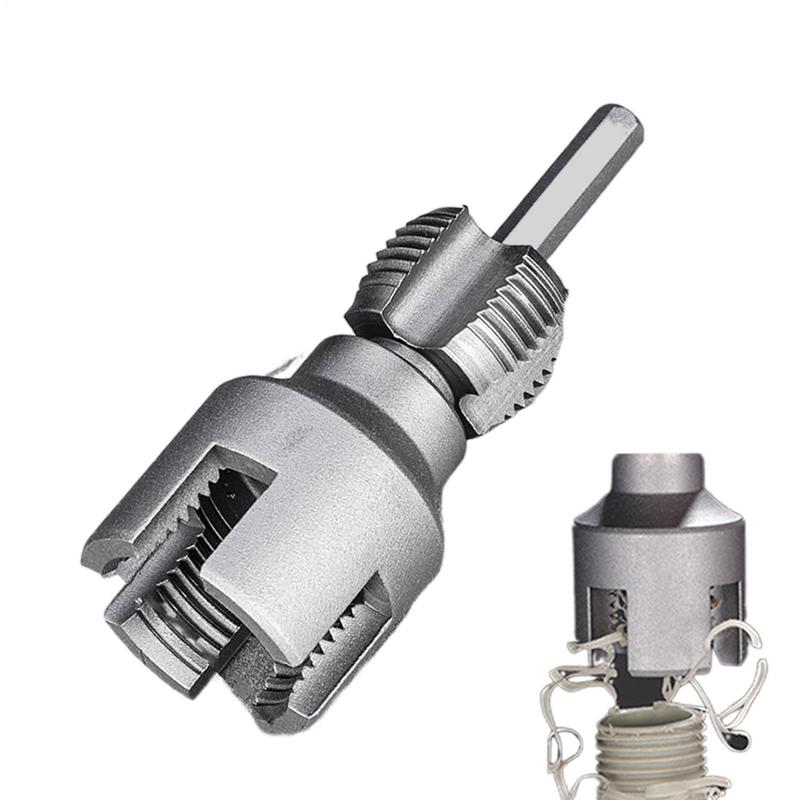 Инструмент для нарезания резьбы на ПВХ трубах Встроенный внутренний внешний резьбонарезчик для ПВХ труб Ручной инструмент для сантехнического обслуживания при ремонте трубопроводов