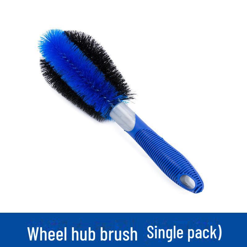 Синий набор для мытья шин и колесных дисков для обслуживания и чистки