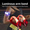 Led Light Up Armband Adjustable Wearable Running Arm Belt Glow The Dark For Running Walking Cycling Concert Roller Skates Light