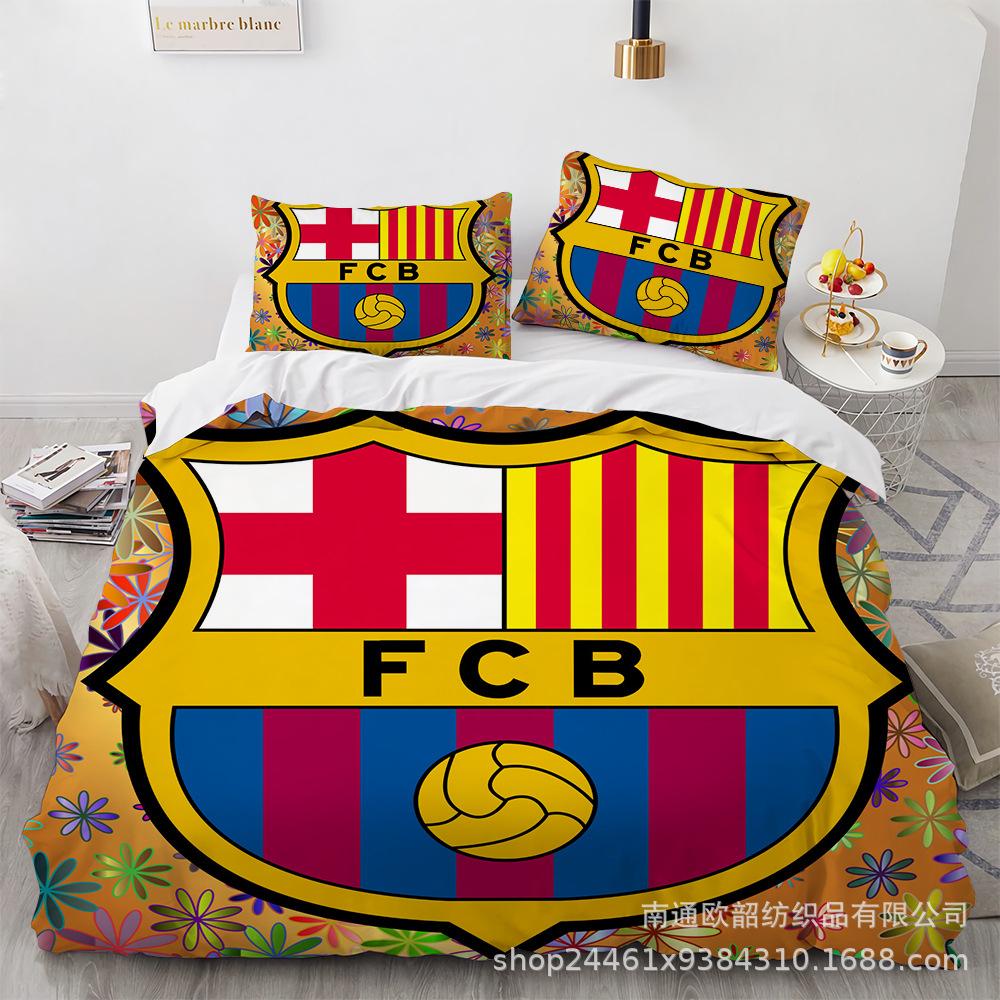 3D Цифровая Печать Футбольный Клуб Размер Набор из Трех Предметов, Набор из Четырех Предметов