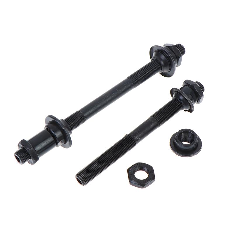 NEW 1/2Pcs Bike Hub Shaft Mountain Bike Hollow Quick Release Steel Hub Axle Bike Modification Accessories