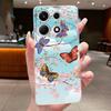 Чехол для телефона Infinix Note 30 VIP X6710 Прозрачный силиконовый мягкий чехол для Infinix Note 30 VIP Модные чехлы с цветами Note30 VIP Coque