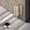 Magnetic Door Stopper Wall Protector Heavy Duty Zinc Alloy Adjustable Adhesive No