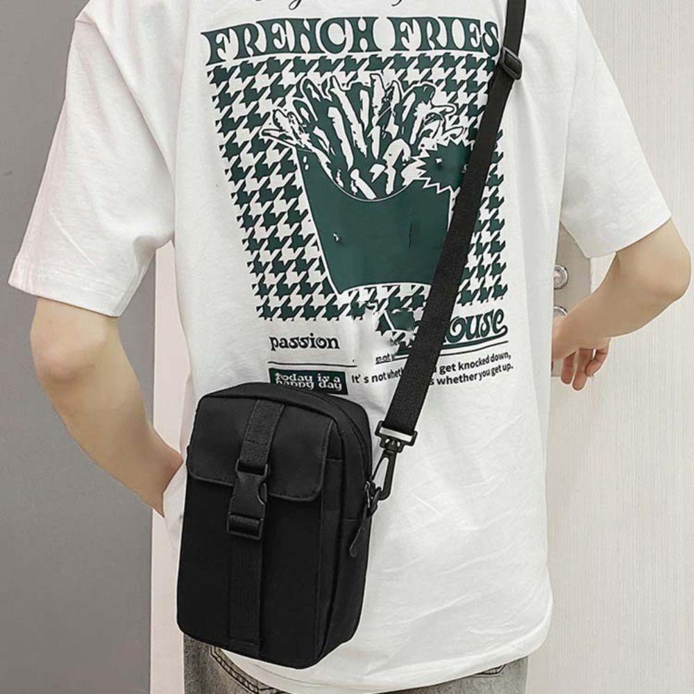 Большая вместительная мужская сумка-мессенджер, многослойная ретро-квадратная сумка, холщовая сумка на плечо, уличная одежда
