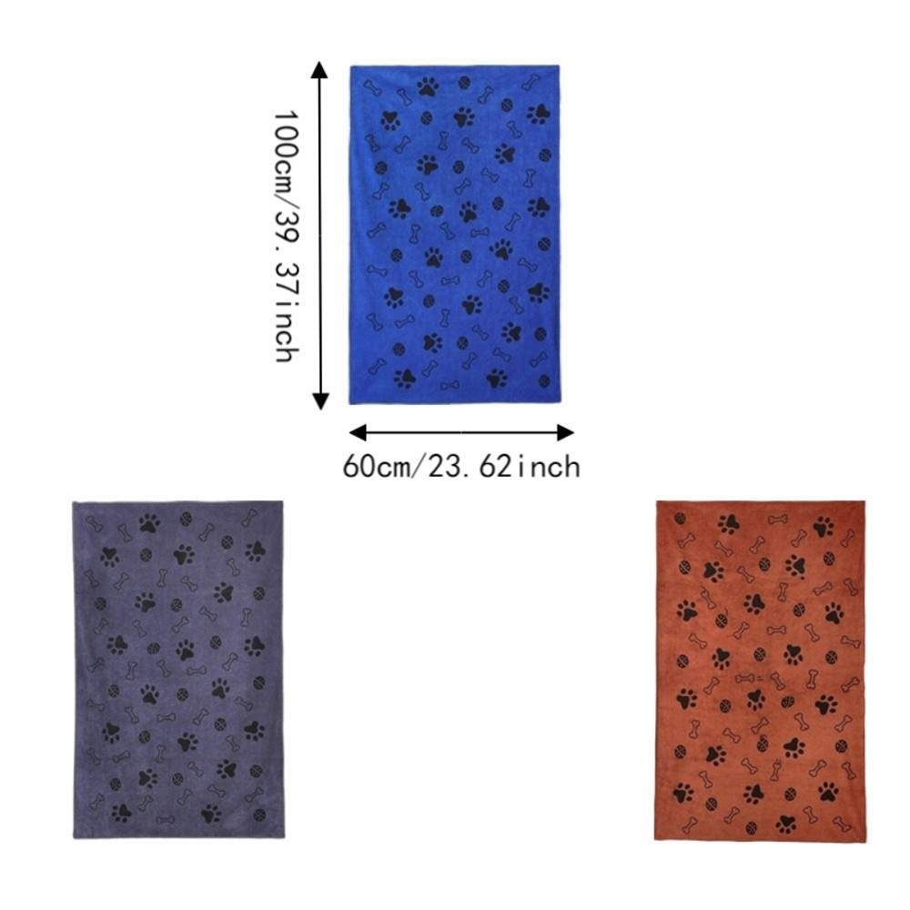 Thickened Pet Quick Drying Towel Soft Dog Bath Towels Dog Towels Pet Grooming Towel  Pet Bath