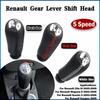 New Car Interior Accessories 5 Speed Gear Shift Knob Stick Head Shifter Lever Handle for RENAULT Laguna Megane 2 Clio 3 Scenic 2