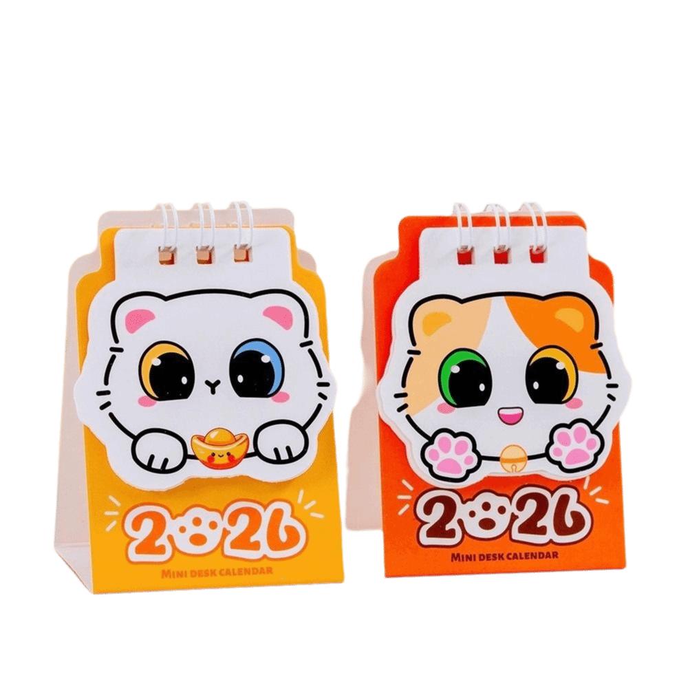 Portable Coil Calendar Mini Daily Planner New Schedule Planner Office Desk Accessories