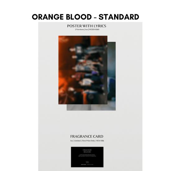 ENHYPEN Альбом Orange Blood с фотокарточками POB