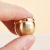 1Pcs Lucky Fortune Wealth Brass Cornucopia Baifu Rice Cylinder Desktop Ashtray Study Small Ornament Gift Home Decoration
