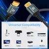 Thsucords 8K 4K HDMI Cable 2.1 3M 2pcs High Speed ??Braided HDMI 2.1 Cord 8K@60Hz 4K@120Hz 144Hz 48Gbps Compatible with Roku TV/PS5/HDTV/Blu-ray Quali