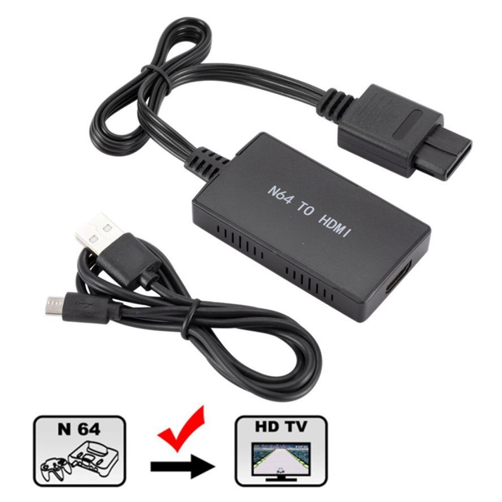 N64 to HDMI Adapter Cable – N64/SNES/NGC 1080P HD Converter
