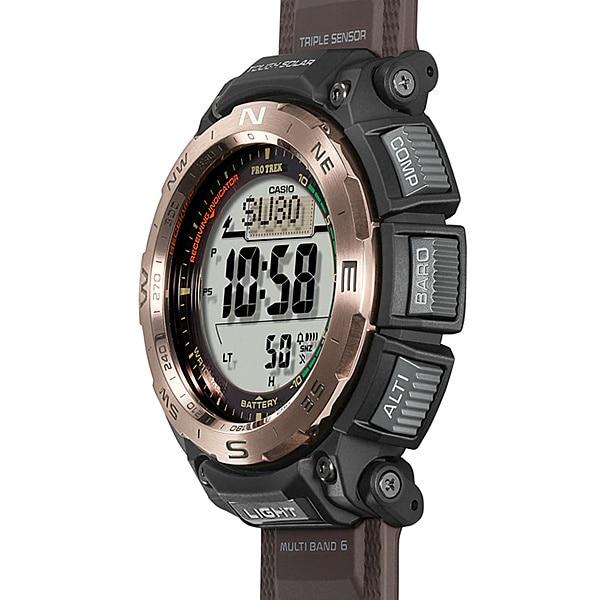 Casio Мужские часы PRO TREK PRW-3400Y-5JF [серия PROTREK Climber Line PRW-3400] круглые цифровые