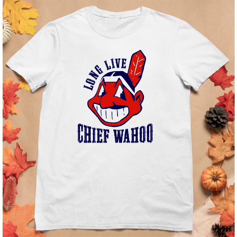 Summer New Cleveland Indians Exclusive Chief Huau T-shirt - Women's and Men's Pure Breathable Short Sleeve Shirt