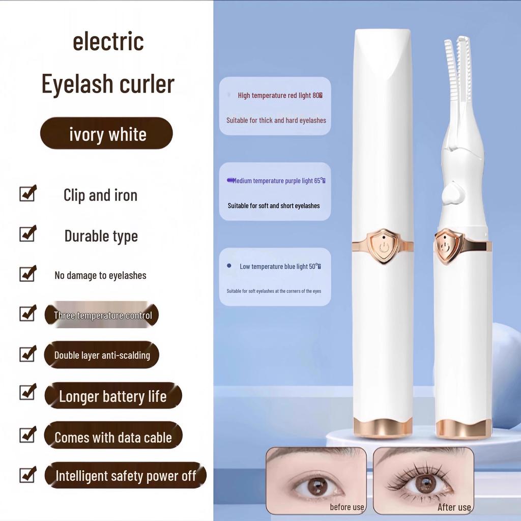 2024 Новая модель электрический нагреватель для завивки ресниц - Долговечный завиток и скидка для новичков