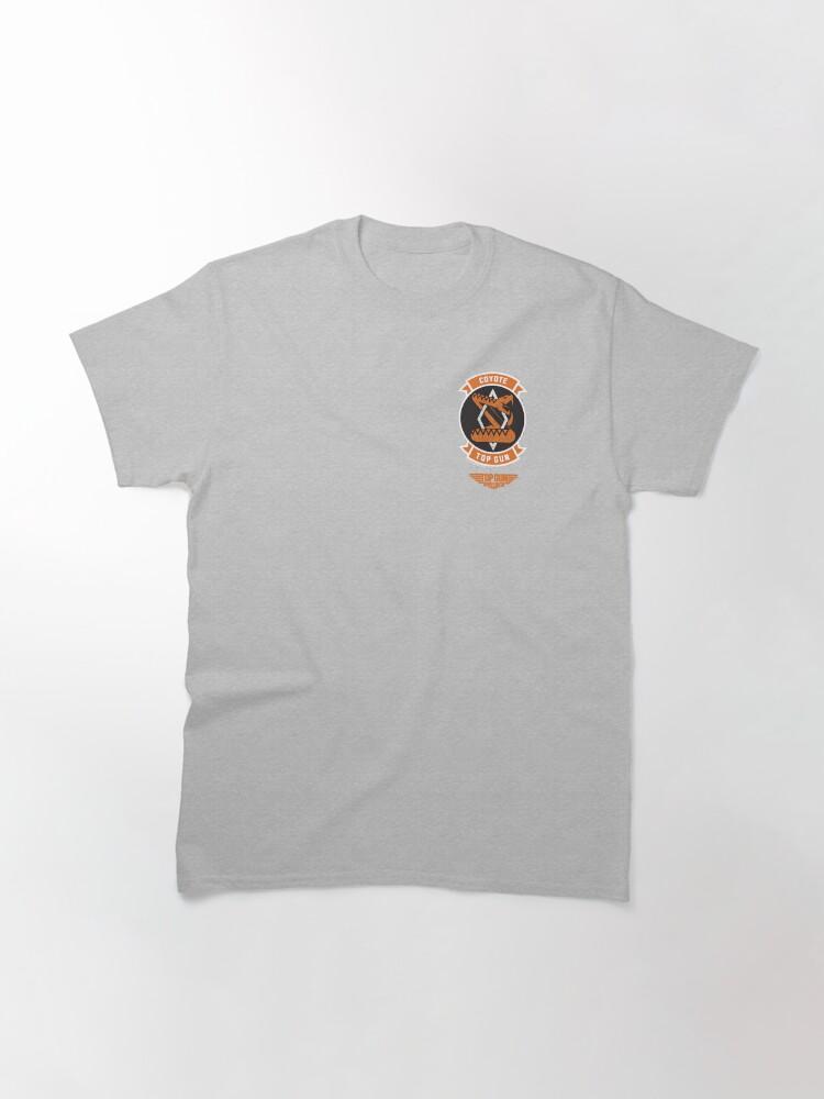 Top Gun Top Gun: Maverick Coyote Rattlesnake Pocket Logo Classic T-Shirt