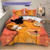 Lion Celebration Print 3Pcs Bedding Setduvet Cover With 2 Bedropillowcase Home Birthday Gift