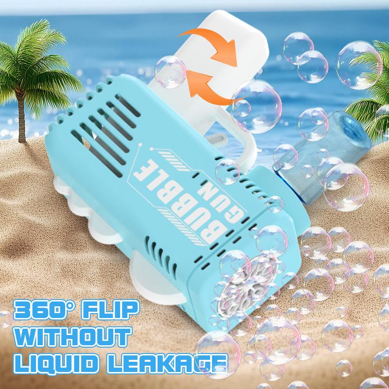 Полностью автоматическая игрушка-пузырь динозавр световая пушка для пузырей для улицы взаимодействие родителей и детей свадьба без батареек вода для пузырей