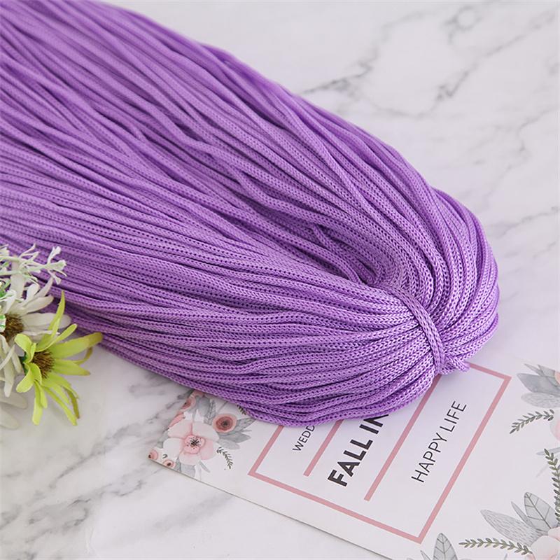 Легкое тело Кристалл средней толщины Шляпная нить Вязаная вручную весенне-летняя хрустальная нить Шерстяная нить Полая нить Подушка для вязания крючком