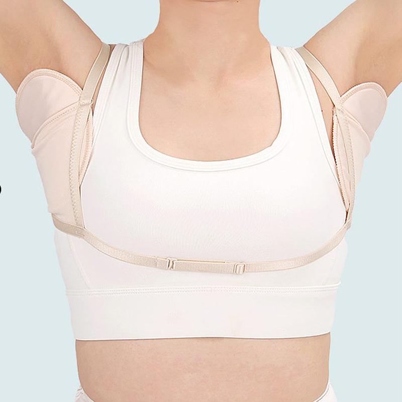 Underarm Sweat Pads Washable Armpit Sweat Absorbing Guards Dress Sweat Perspiration Pads Shield Shoulder Absorbent Deodorant Pad