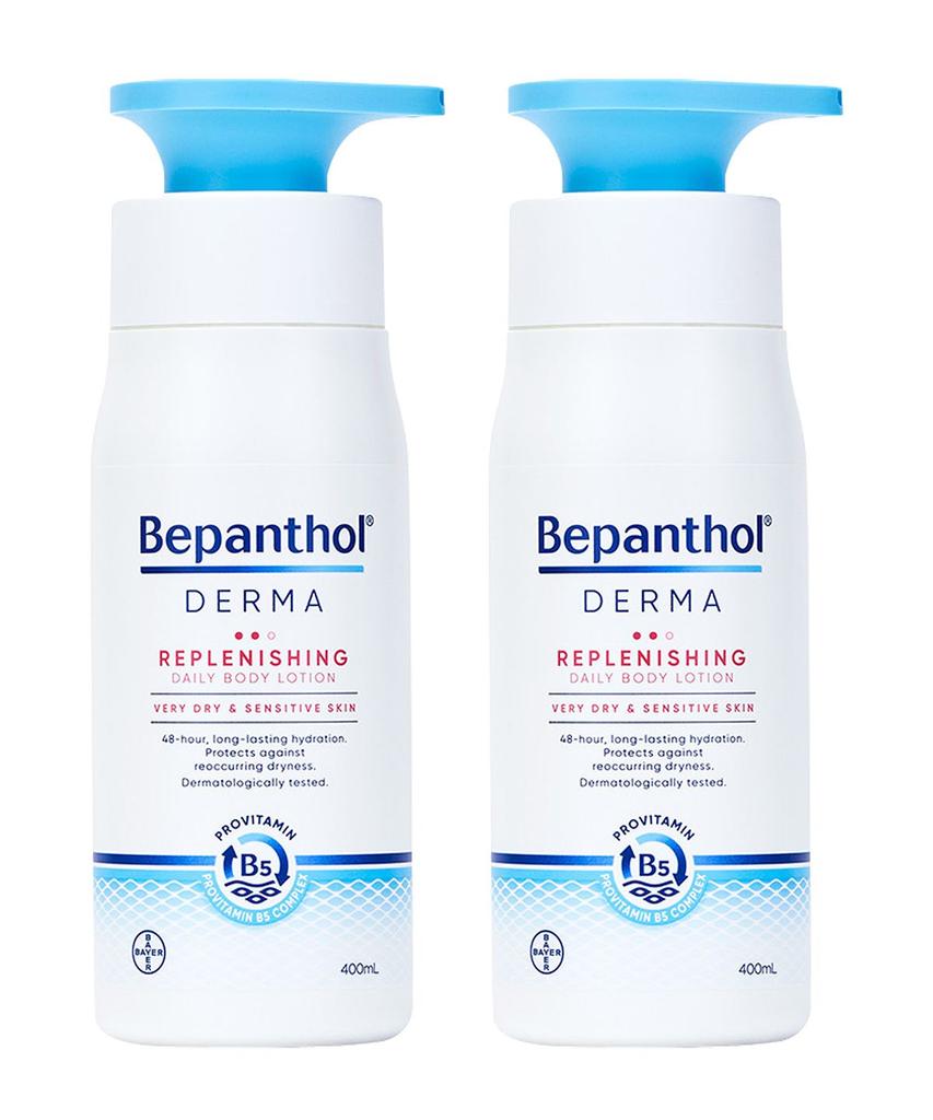 Ежедневный восстанавливающий лосьон для тела Derma 400 мл x 2