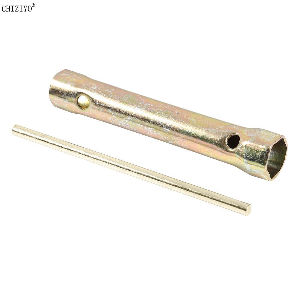 16 мм 18 мм автомобильный свечной торцевой ключ с накидной головкой, инструмент, двухсторонний трубчатый гаечный ключ с торсионной рукояткой для ремонта мотоцикла и автомобиля