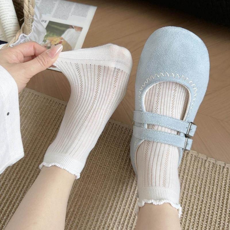 Xiaomi 4 Pairs of Spring and Summer, Bubble Snail Mouth Breathable Casual Socks, Suitable for Gentle Care and Daily Comfort