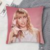 MMiley Cyrus Doublesided Printed Square Decorative Cushion Cover for Sofa Living Room Home Decor