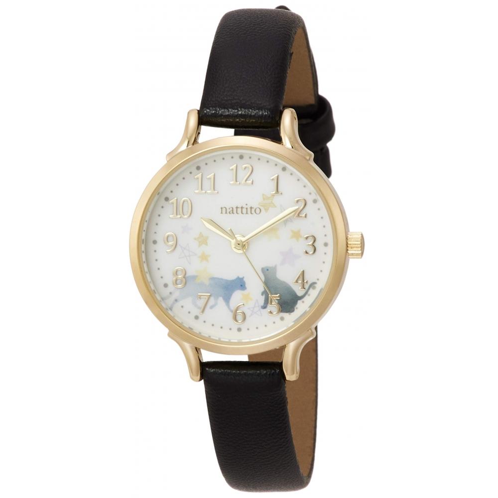 [Fieldwork] Watch Fieldwork Analog Syrup Leather Strap GY006-5 Women's Black