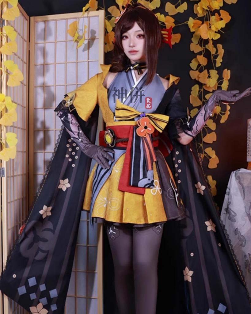 Chiori Cosplay Wig Thunder Judge Genshin Cosplay Adult Cultural Event Stage Chiori Cosplay Wig [Kanzu Ryohin] Included, Costume, Costume, Festival,