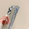 Модный зеркальный чехол для телефона для iPhone 15 Plus 14 Pro Max 13 12 Pro 11, глянцевый противоударный защитный чехол для линз, тонкий чехол из ТПУ