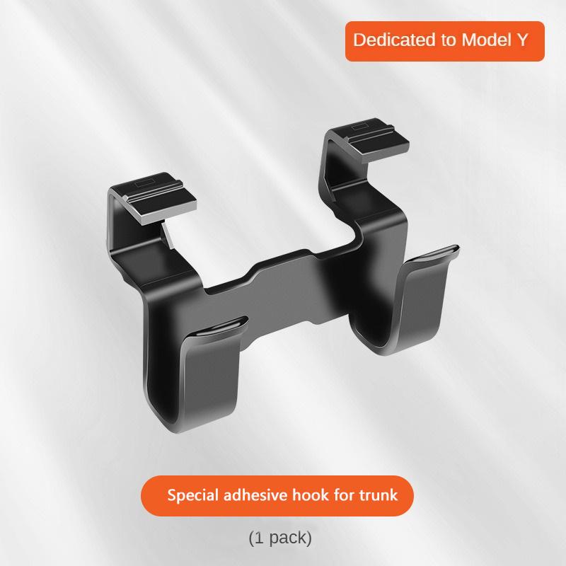 1/2 шт. Крючок для заднего багажника автомобиля, квадратный, из АБС-материала, для перчаточного ящика второго водителя, крючок для зонтика для Tesla Model3/Y, автомобильные аксессуары