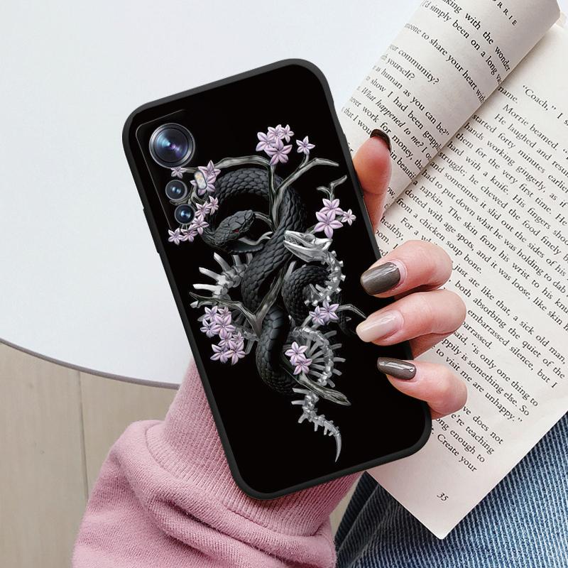 Цветочный чехол для телефона для Xiaomi 12T Mi12T Pro Funda Милое сердце Мультяшная сова Xiaomi 12 T Xiaomi12T Pro Матовый мягкий ТПУ задняя крышка