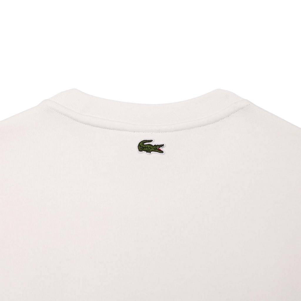 Lacoste Mens Graphic Print Fleece Sweatshirt
