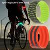 Велосипедный ремень, предупреждающая повязка, спортивная лента, сигнализация о безопасности велосипеда, светоотражающие полосы для езды на велосипеде
