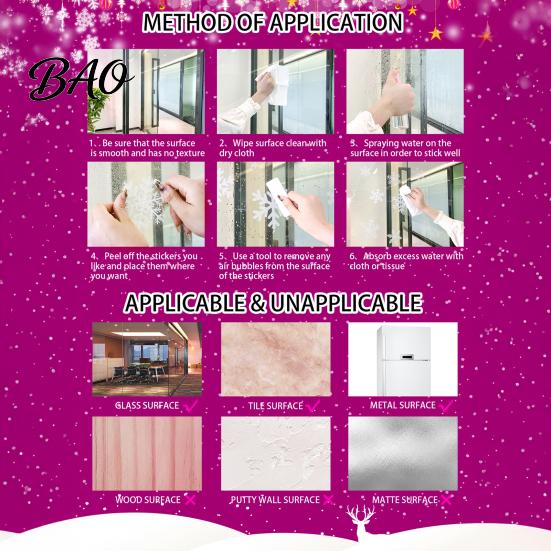 Removable Static Cling Decorations 2027 New Year Window Cling, Red And Gold Zodiac Sheep Decals Reusable PVC Glass Films for Doors, Non-adhesive