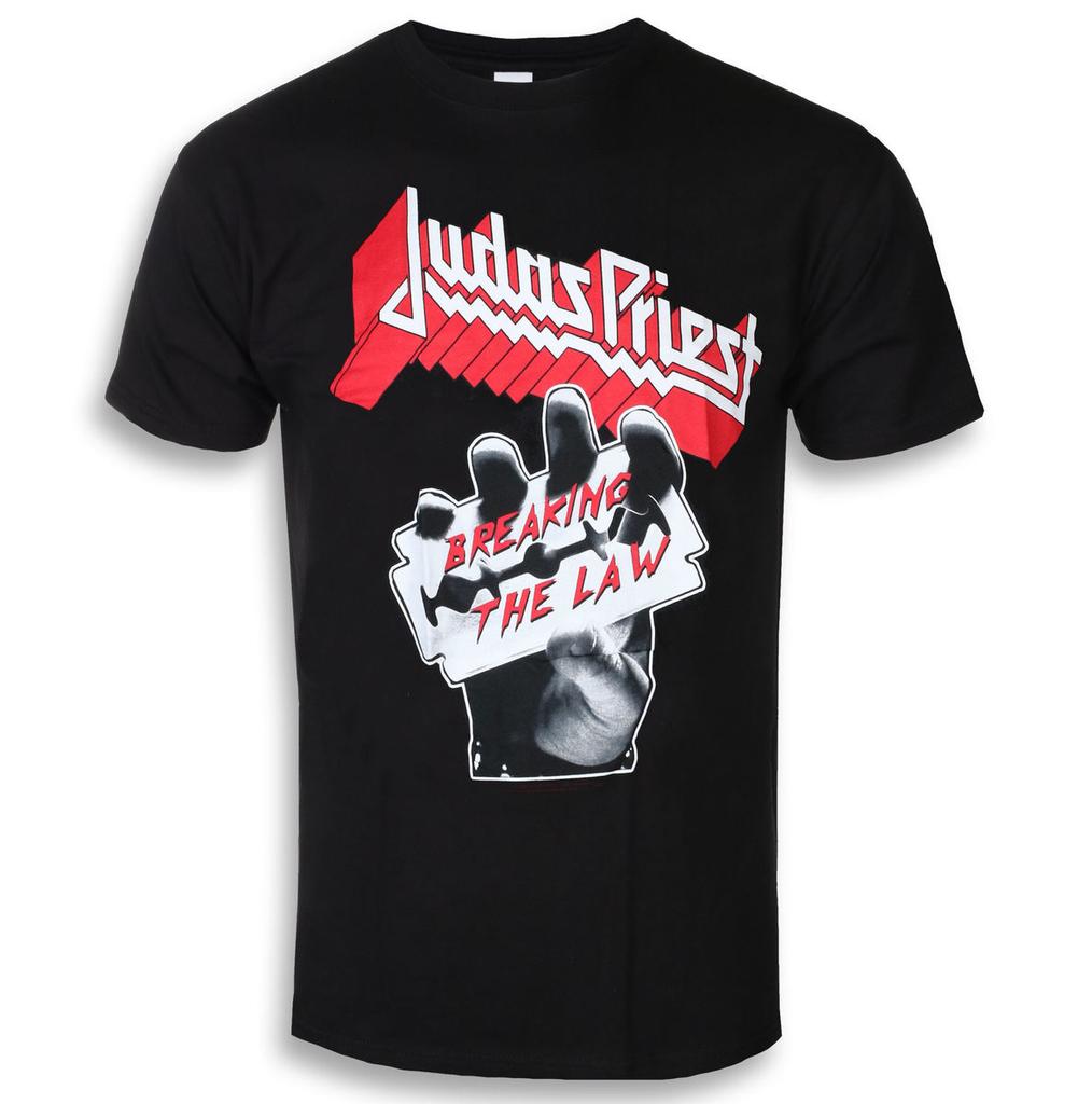 Judas Priest Band Graphic Cotton Tshirt Unisex Summer Short Sleeve Fashion Brand Tee Luxury Casual Vintage Retro Top