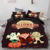 Halloween Bedding King/Queen,3D Cartoon Bedding Set for Kids/baby/children Duvet Cover Set,Quilt/Blanket Cover Set Cute Vampire