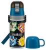 Skater Children's Water Bottle, 2-Way, 420ml (Direct Drinking) or 350ml (Cup Drinking), Pokemon Design, Size 25, Boys, Small Capacity, Stainless