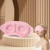 3D Contoured Eye Mask Breathable Eye Cover Lightweight Gravity Bead Sleep Eye Mask  Office Nap