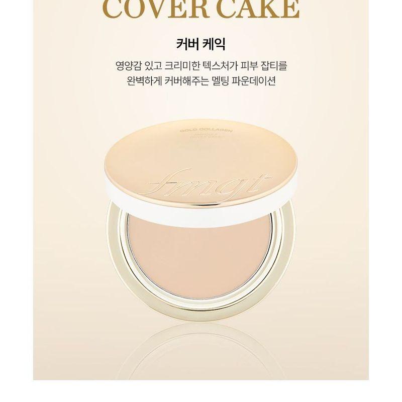 THE FACE SHOP - fmgt Gold Collagen Ampoule Cover Cake - 2 Colors