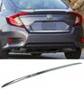 Honda Civic X Saloon - Chrome Trunk Trim - Tailgate Accent - Premium Car Rear Detail - Shine Enhancer.