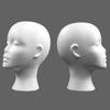 Foam Wig Head Tall Female Mannequin Hairpieces Display Holder Hats Sunglasses