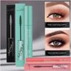 Жидкая водостойкая тушь, доступны три цвета, черная тушь, стойкий 24 часа, естественный завиток, питательная активация, длинная тушь для начинающих, 5D, водостойкая