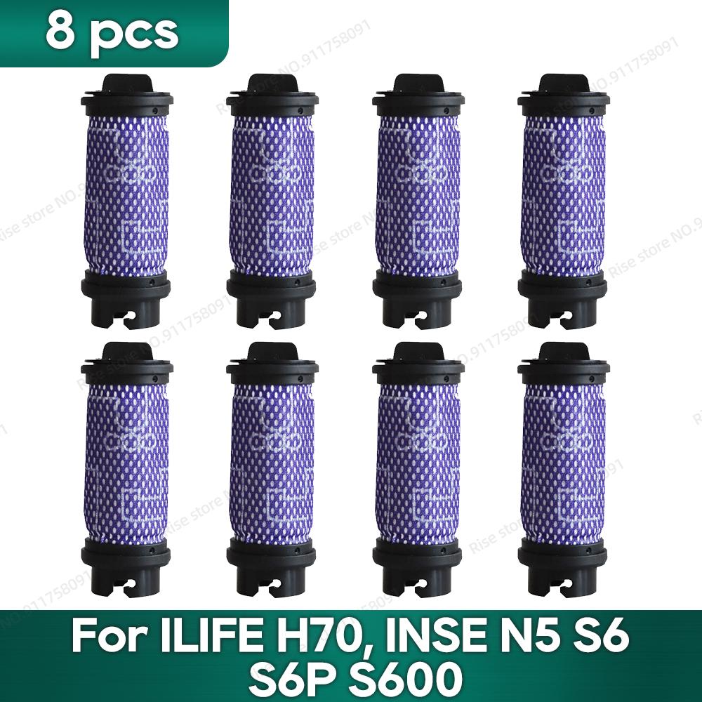 Filter Compatible for ILIFE H70, INSE N5 S6 S6P S600 Vacuum Cleaner