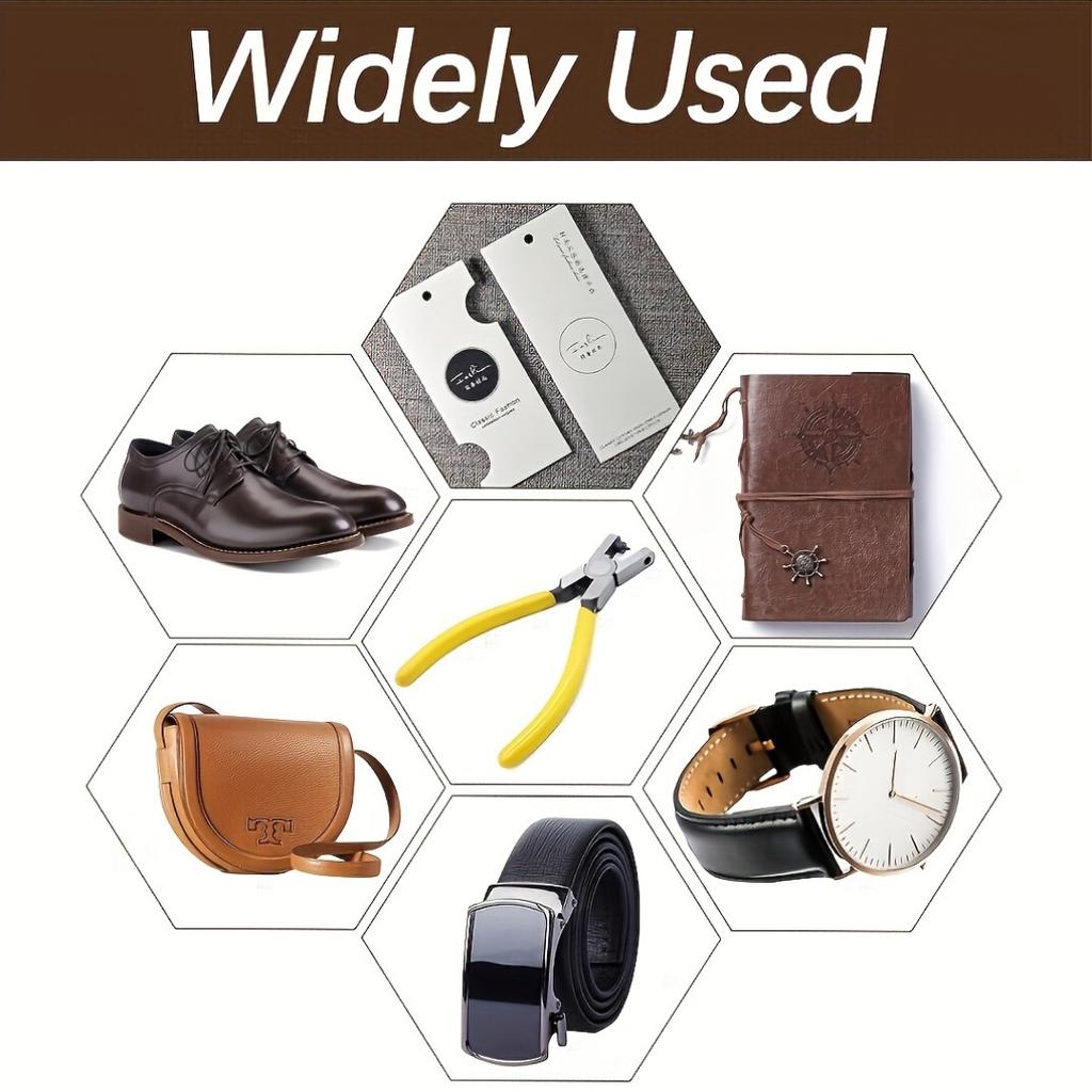 Дырокол для кожи из вольфрамовой стали 2,0 мм универсальный ручной дырокол