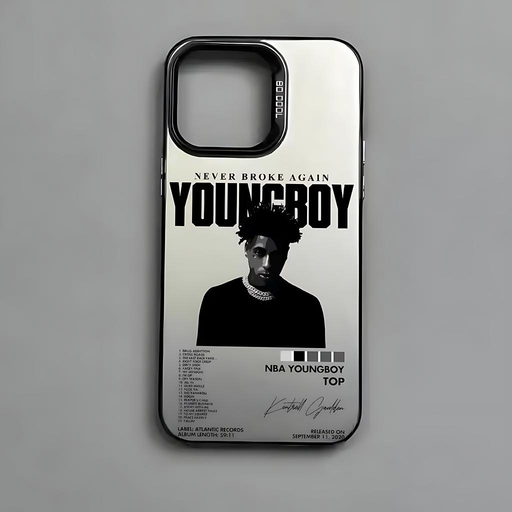 Чехол для телефона Epc Rapper Y-YoungBoy для Samsung Galaxy S26 S25 S24 S23 S22 S21 S20 Note20 FE Ultra Edge Plus 4G 5G Антиматовое покрытие